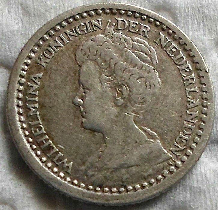Nederland 10 cent 1911., Postzegels en Munten, Munten | Nederland, Verzenden, Zilver, 10 cent, Koningin Wilhelmina