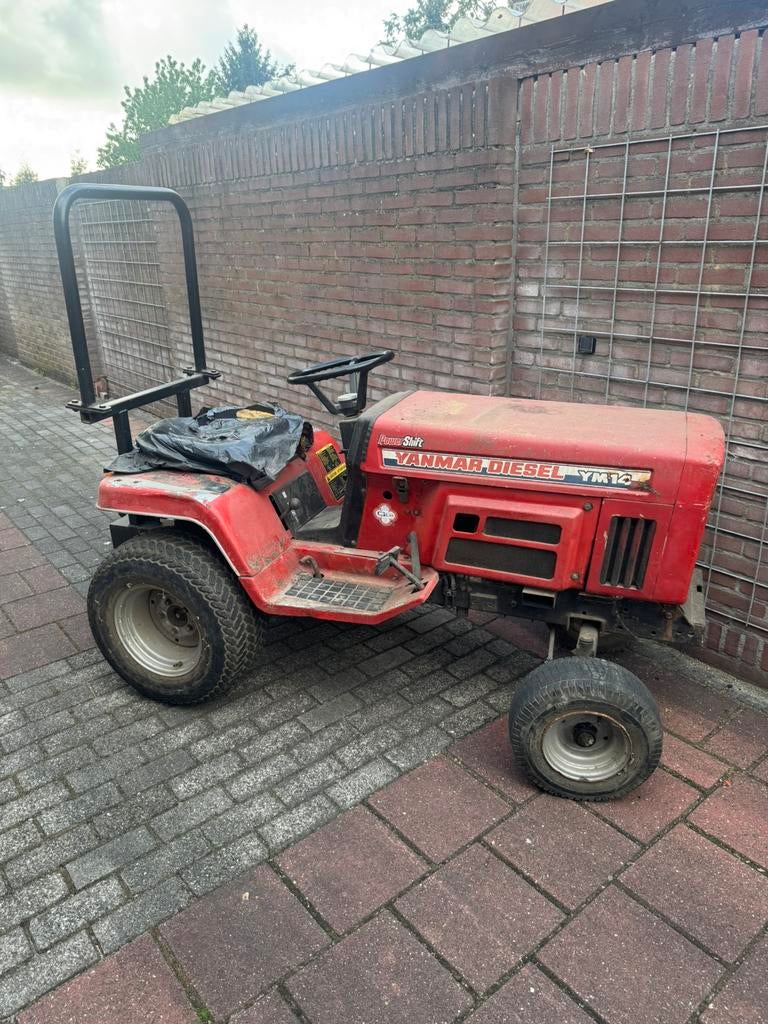 Yanmar 14 pk minitraktor ideaal voor in de tuin, Tuin en Terras, Zitmaaiers, Ophalen of Verzenden, Gebruikt