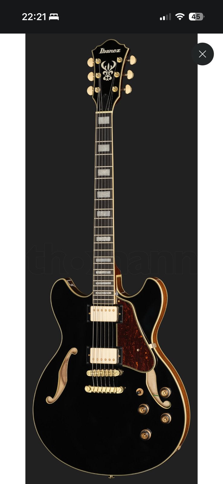 [Gezocht]: Ibanez AS93BC black, Muziek en Instrumenten, Snaarinstrumenten | Gitaren | Elektrisch, Ophalen, Zo goed als nieuw, Solid body
