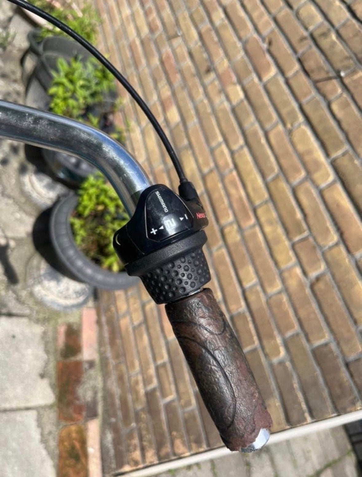 Meisjesfiets 26 inch met versnellingen en voordrager, Ophalen, Gebruikt, 26 inch of meer, Versnellingen