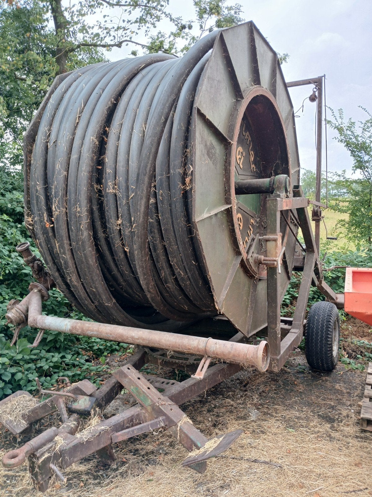 irimec beregenings haspel, Zakelijke goederen, Agrarisch | Werktuigen, Ophalen, Beregening en Drainage