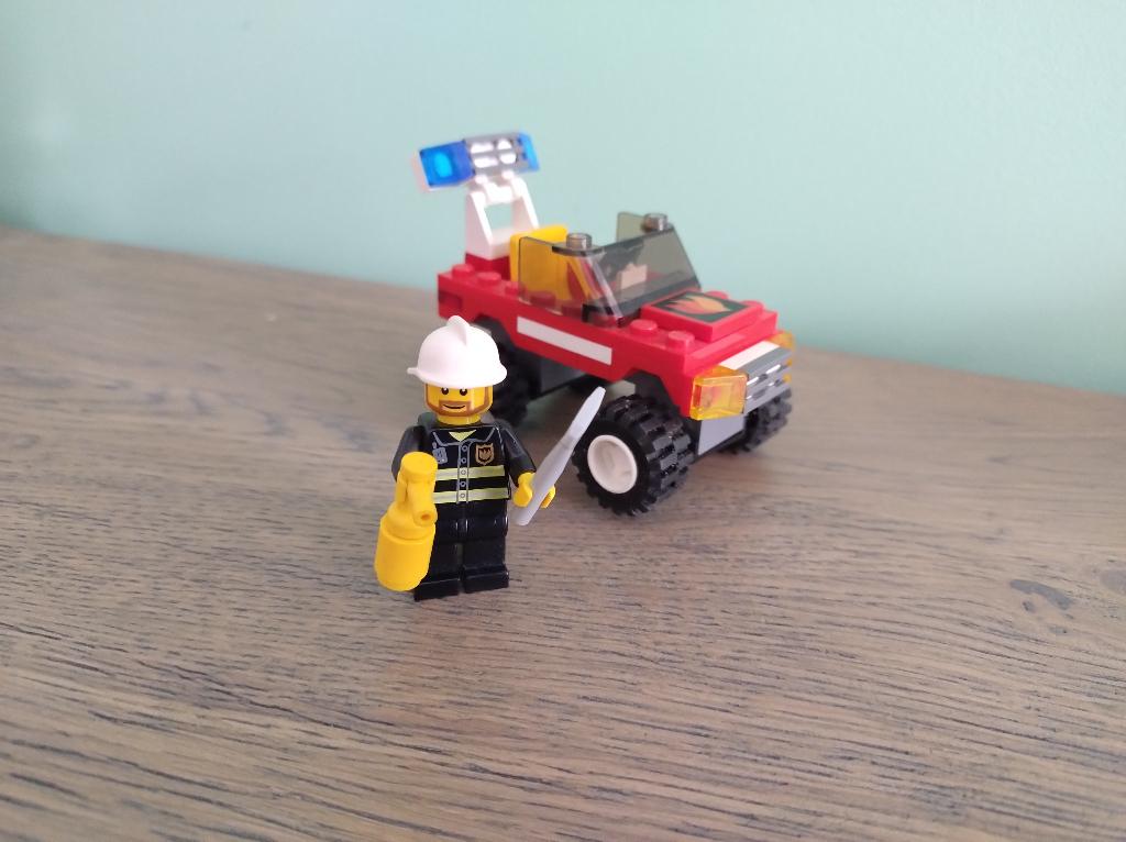 Lego City 7241 Fire Chiefs Car brandweer auto, City, Lego, Ophalen of Verzenden, Zo goed als nieuw