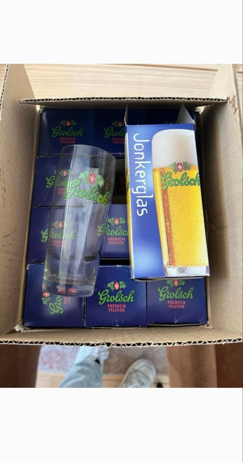 Grote partij bier- en wijnglazen, Ophalen of Verzenden, Gebruikt, Overige typen