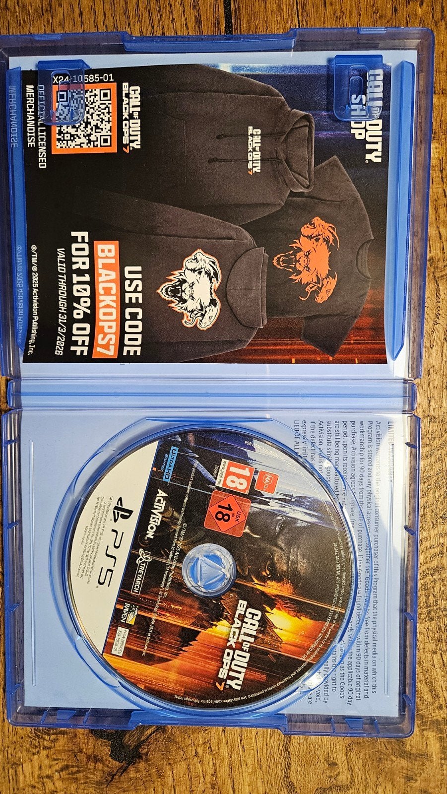 Call of Duty: Black Ops 7 PS5 - Zo goed als nieuw, Spelcomputers en Games, Games | Sony PlayStation 5, Online, Vanaf 18 jaar, Shooter