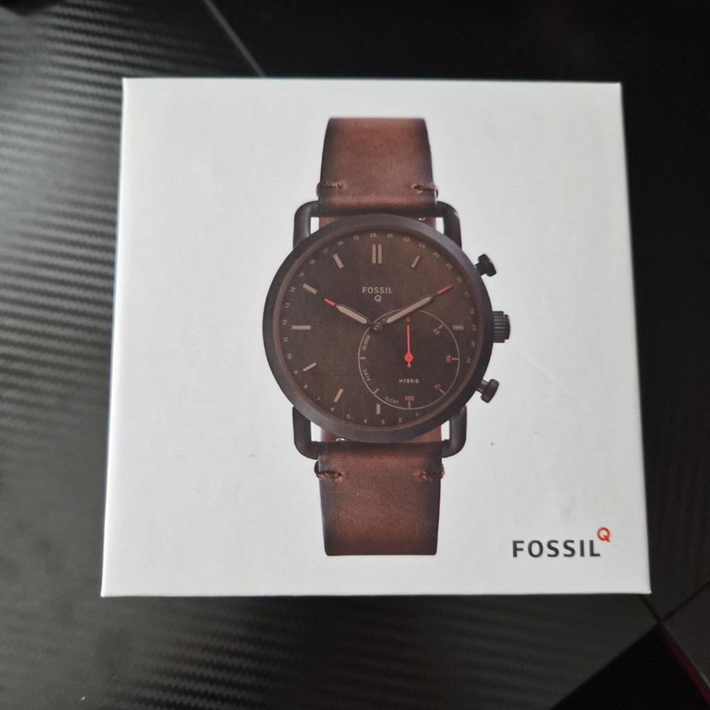 Fossil hybird smartwatch, Ophalen, Fossil, Polshorloge, Zo goed als nieuw