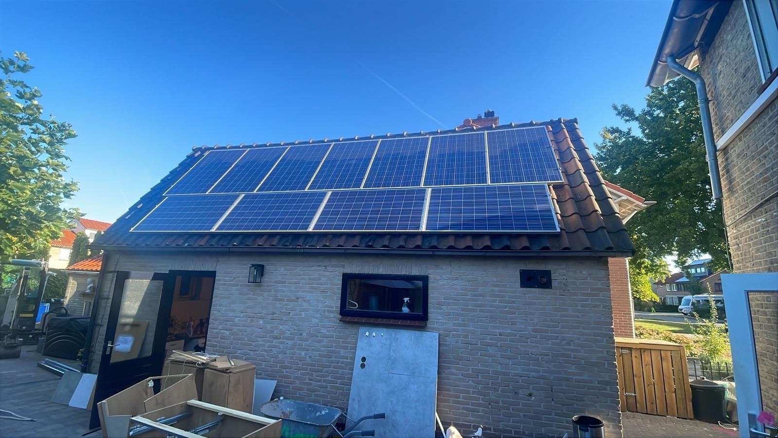 Zonnepanelen systeem met SMA omvormer (2500Wp), Doe-het-zelf en Verbouw, Ophalen, Gebruikt, Compleet systeem, 200 wattpiek of meer
