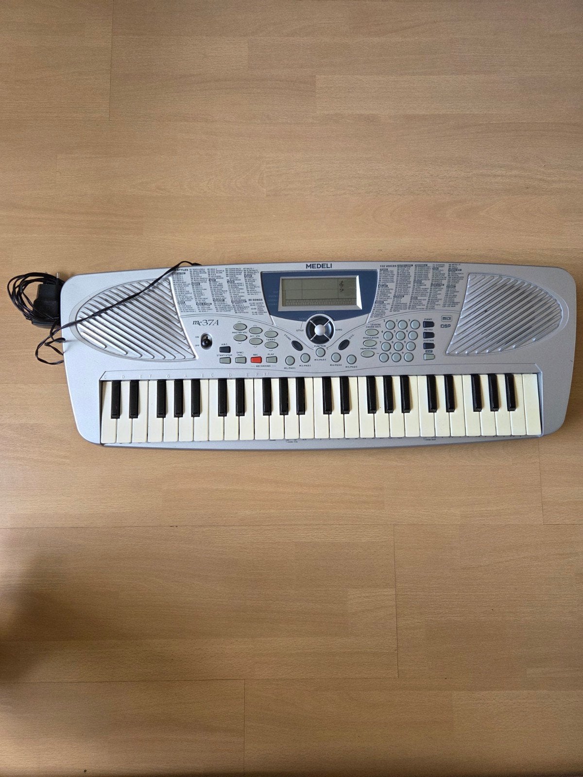Medeli  Keyboard mc37a - Ideaal voor beginners, Ophalen, Gebruikt, 49 toetsen, Medeli