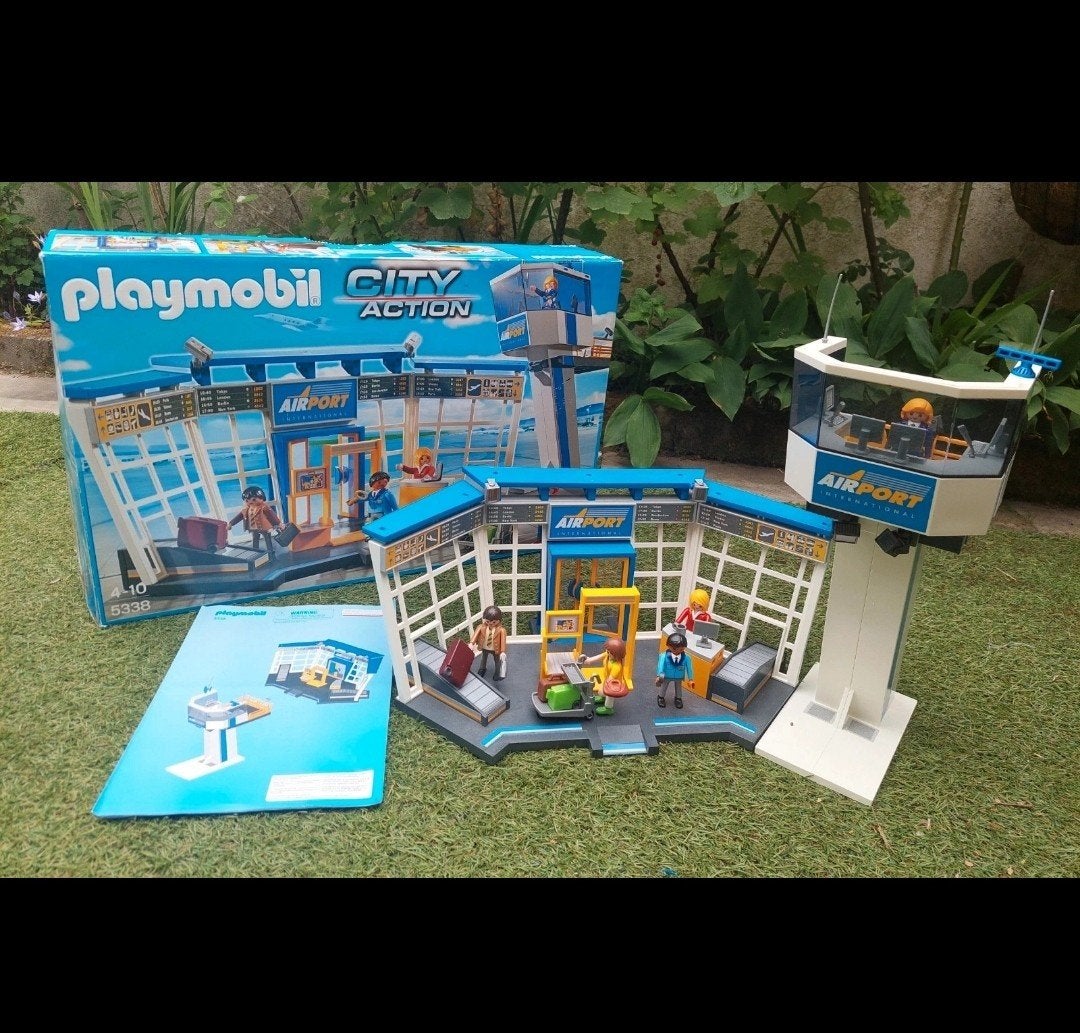 Playmobil Airport set 5338, Kinderen en Baby's, Speelgoed | Playmobil, Ophalen of Verzenden, Zo goed als nieuw