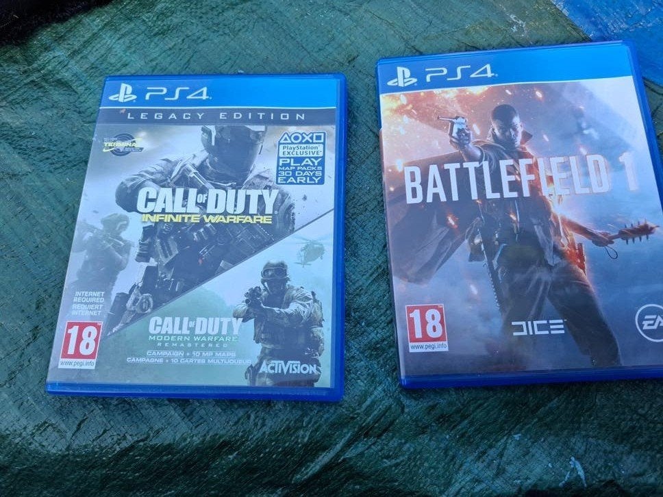 Call of Duty: Infinite Warfare Legacy Edition & Battlefield, Ophalen, Online, Vanaf 18 jaar, Shooter