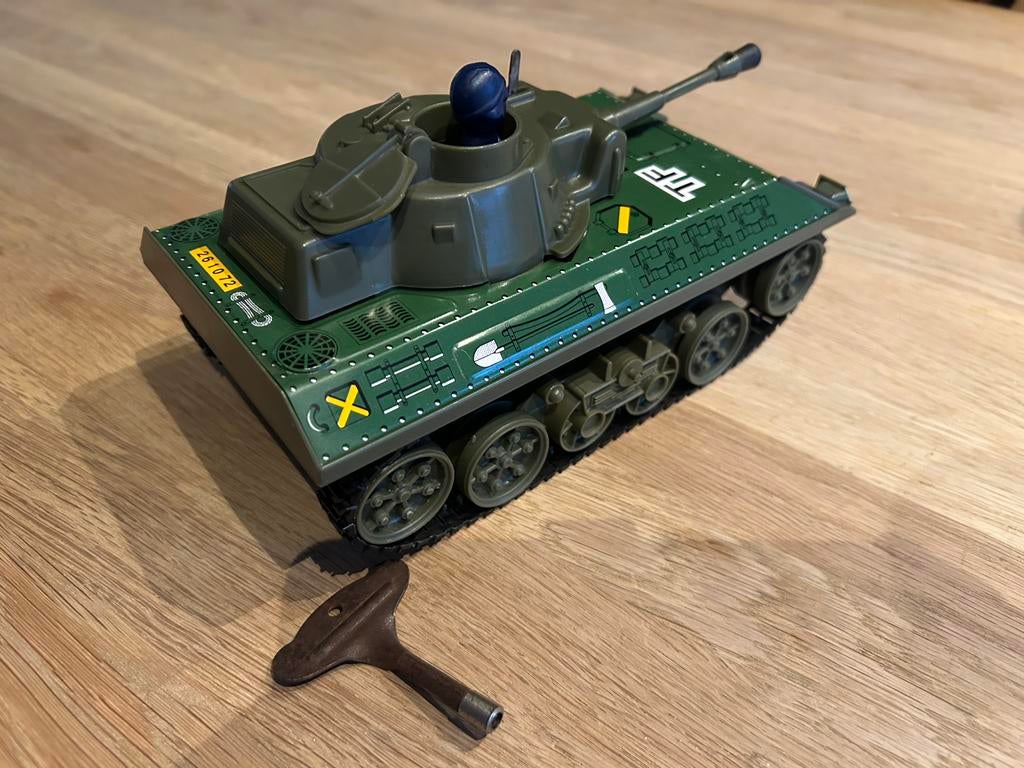 Joustra blikken tank militaire panzer TF 56, Verzamelen, Ophalen of Verzenden, Zo goed als nieuw