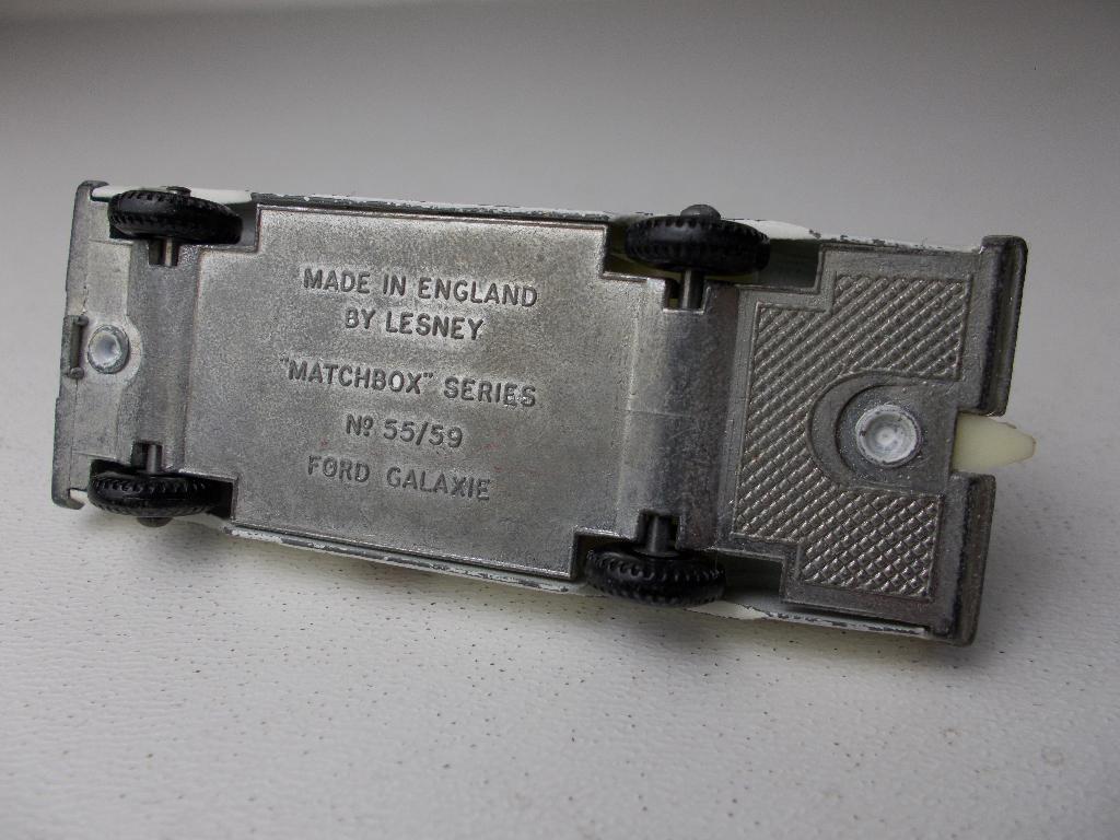 1966 Matchox Series No. 55/59 FORD GALEXIE "POLICE" +driver!, Ophalen of Verzenden, Zo goed als nieuw, Auto, Matchbox