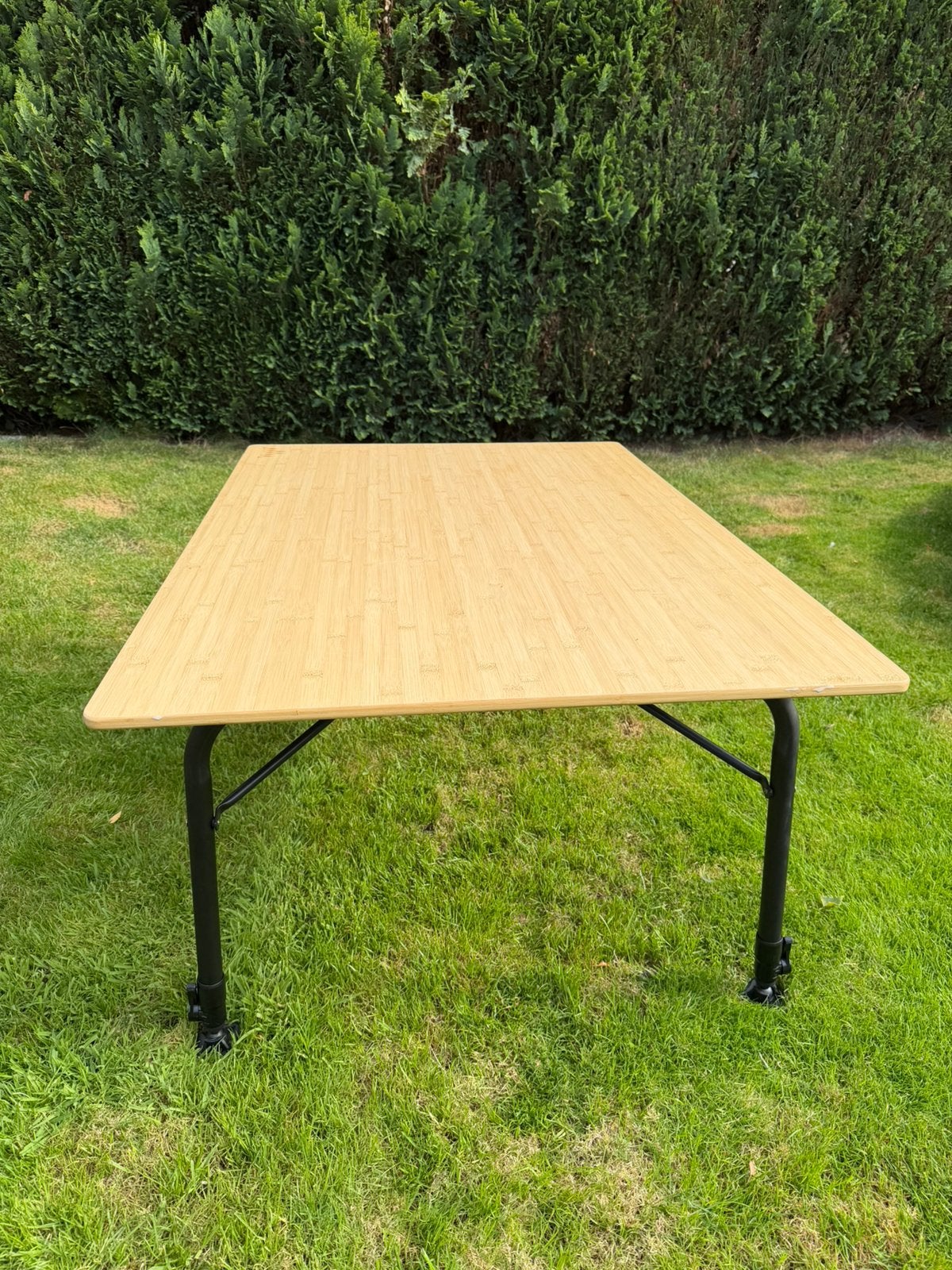 Campingtafel 120x80 extra stevig, Ophalen, Zo goed als nieuw, Campingtafel