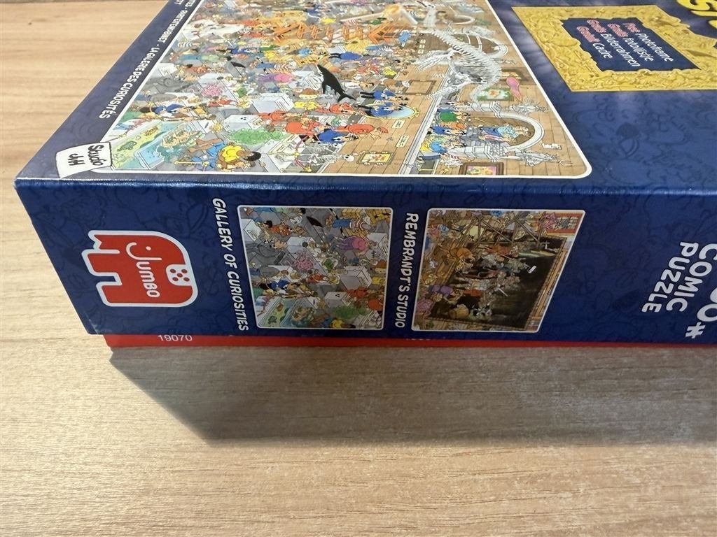 Jan van Haasteren - rembrand studio - gallery - 2in1 - s6304, Hobby en Vrije tijd, Denksport en Puzzels, Verzenden, 500 t/m 1500 stukjes