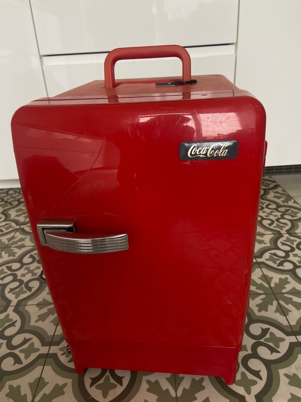 Coca Cola Klein koelkastje, Witgoed en Apparatuur, Koelkasten en IJskasten, Ophalen, Minder dan 75 liter, Zonder vriesvak, Gebruikt