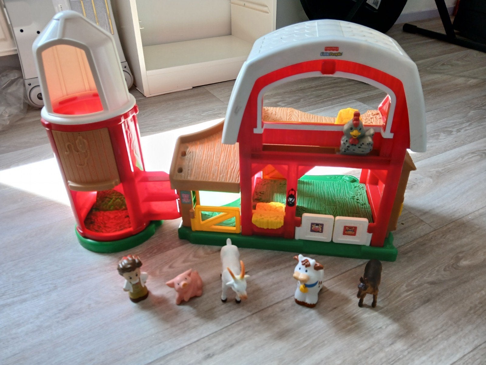 Fisher-Price Little People Boerderij met Geluid, Ophalen, Gebruikt, Overige typen, Met geluid