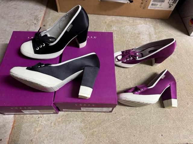 Nieuwe Logan Crossing Pumps - Maat 39, Kleding | Dames, Pumps, Zwart, Nieuw, Ophalen of Verzenden