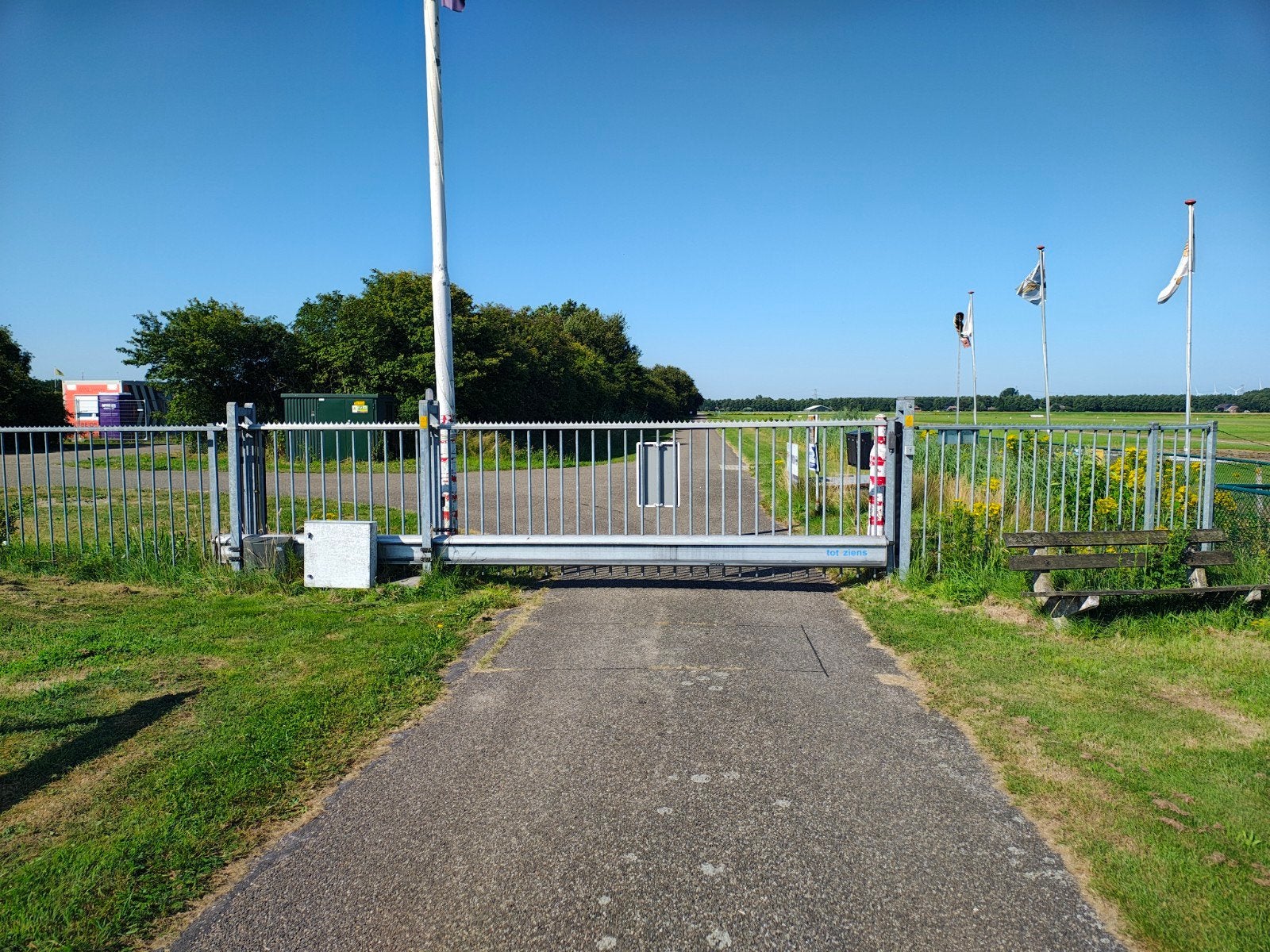 Heras electrische schuifpoort, Ophalen, Gebruikt