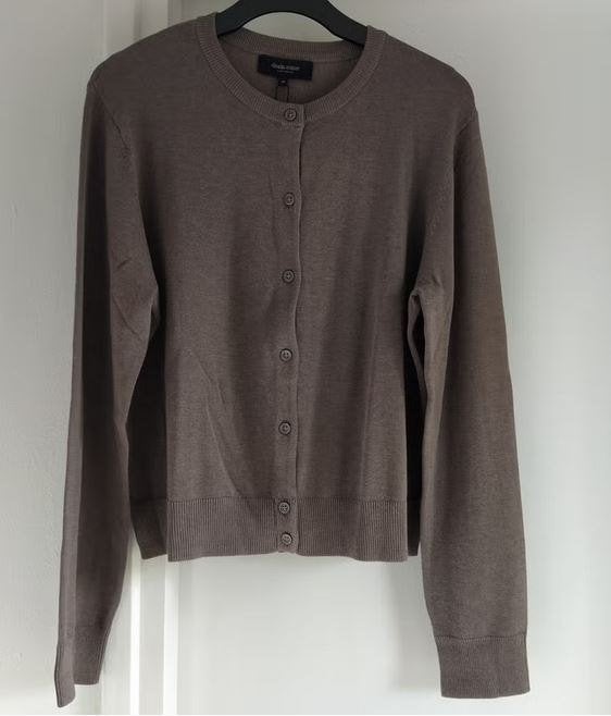 NIEUW!! Claudia Sträter mooi bruin vest VAN 120 VOOR 22,50!, Kleding | Dames, Maat 38/40 (M), Bruin, Verzenden, Nieuw