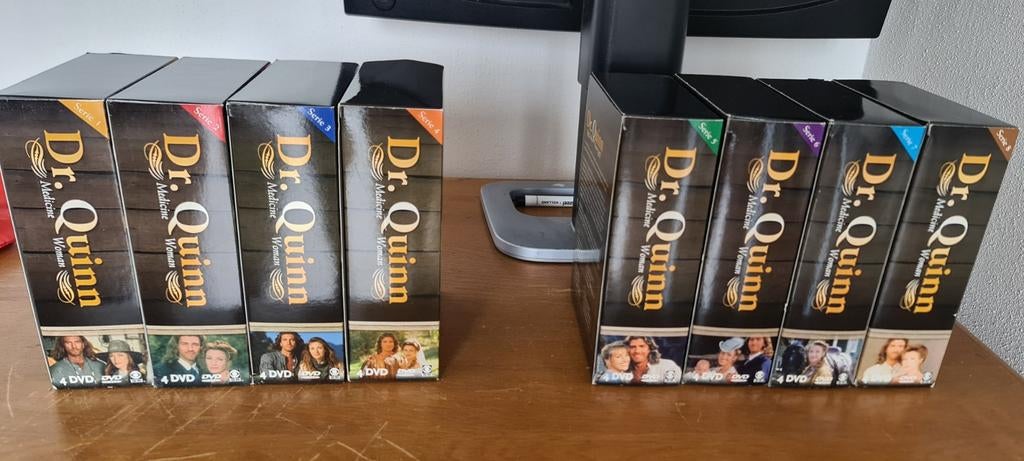 Dr. Quinn Medicine Woman Complete Serie 1-8 DVD Boxset, Gebruikt, Alle leeftijden, Boxset, Drama