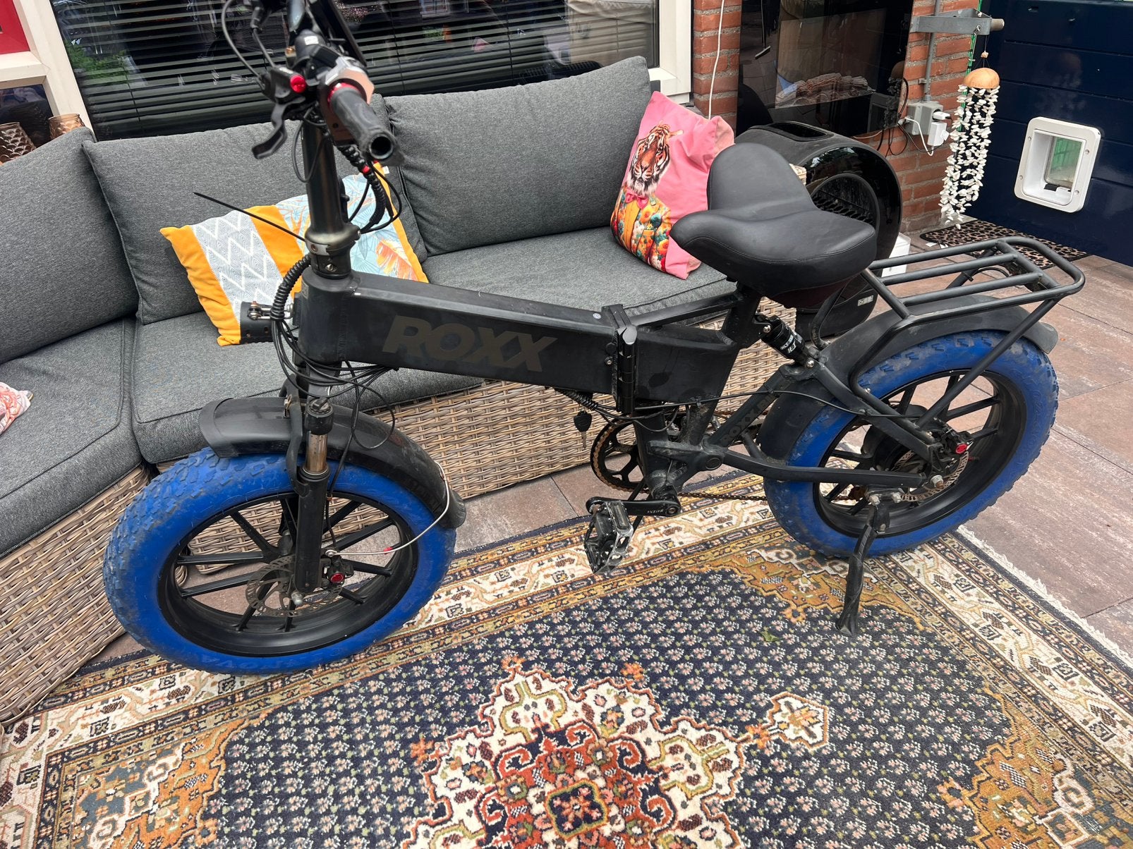 Roxx Vouwfiets Elektrisch  Met 2 Accu's, Minder dan 47 cm, Ophalen, Gebruikt, Overige merken