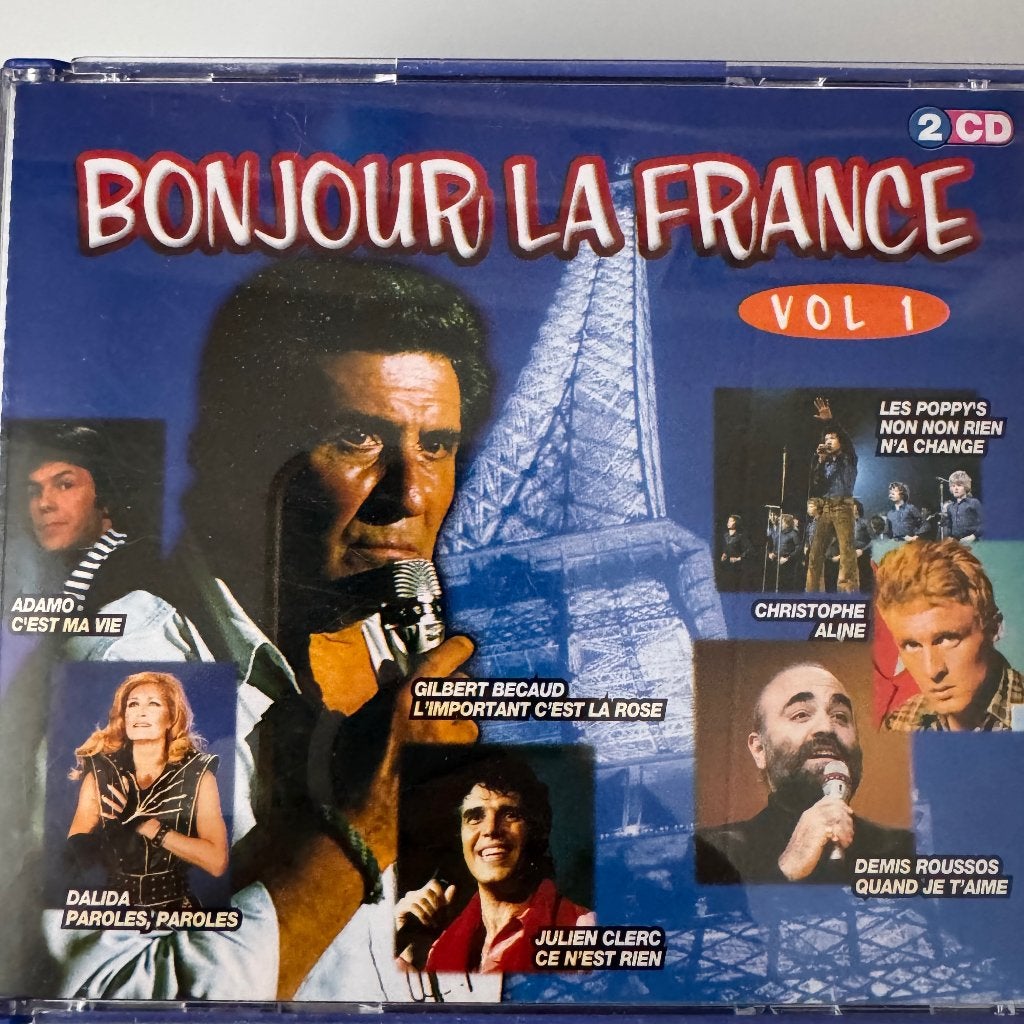 CD Bonjour la France 3x 2cd, Ophalen of Verzenden, Gebruikt