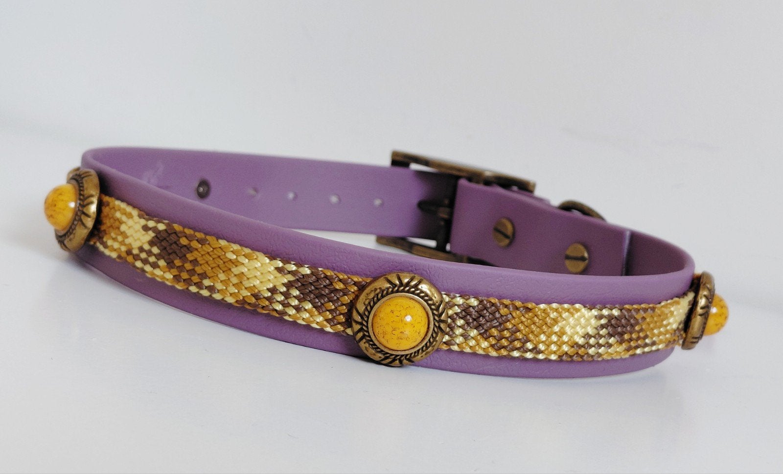 Biothane hondenhalsband boho / western style, Dieren en Toebehoren, Verzenden, Meriescreations, Meriescreations, Meriescreations