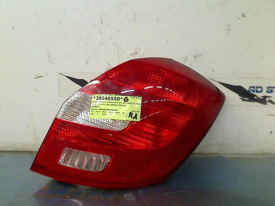 Achterlicht Rechts Skoda Fabia II Combi 2011 5J6945112, Info@skoda-auto.de, Skoda, Škoda Auto Deutschland GmbH, Gebruikt