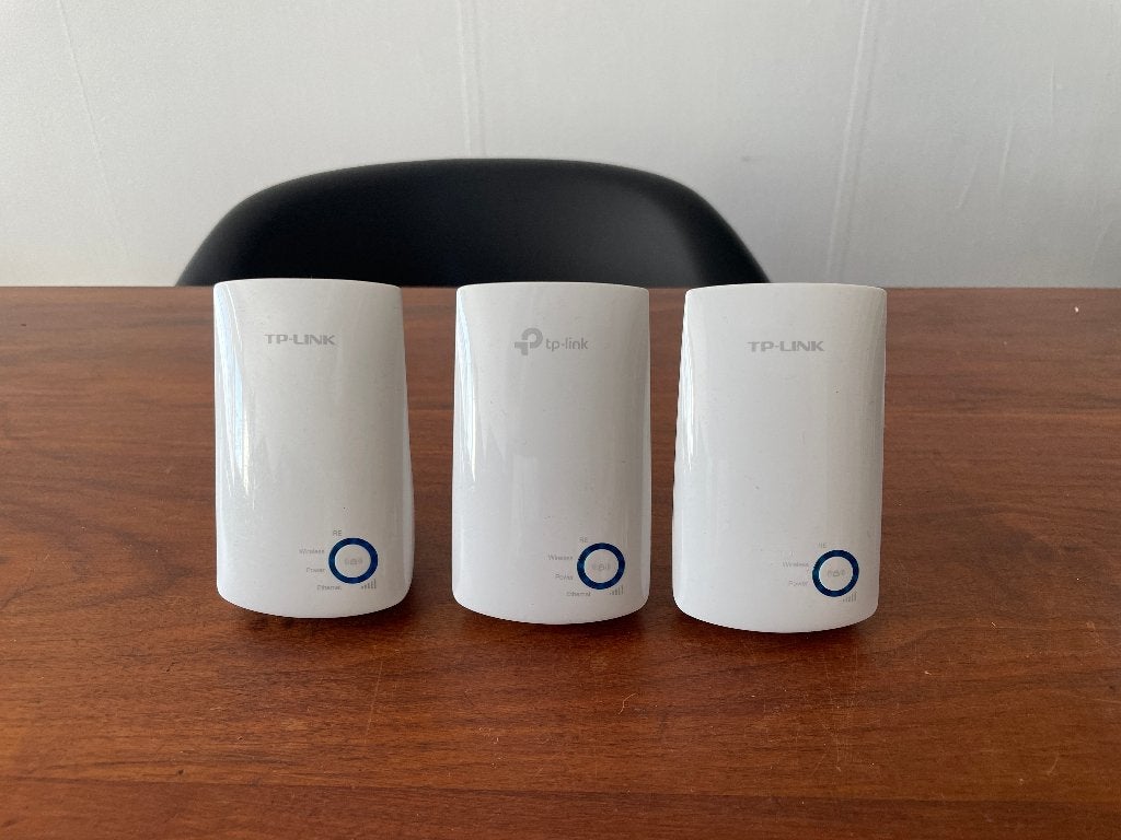 TP-Link WiFi versterkers repeaters (4 stuks), Ophalen of Verzenden, Gebruikt, TP Link