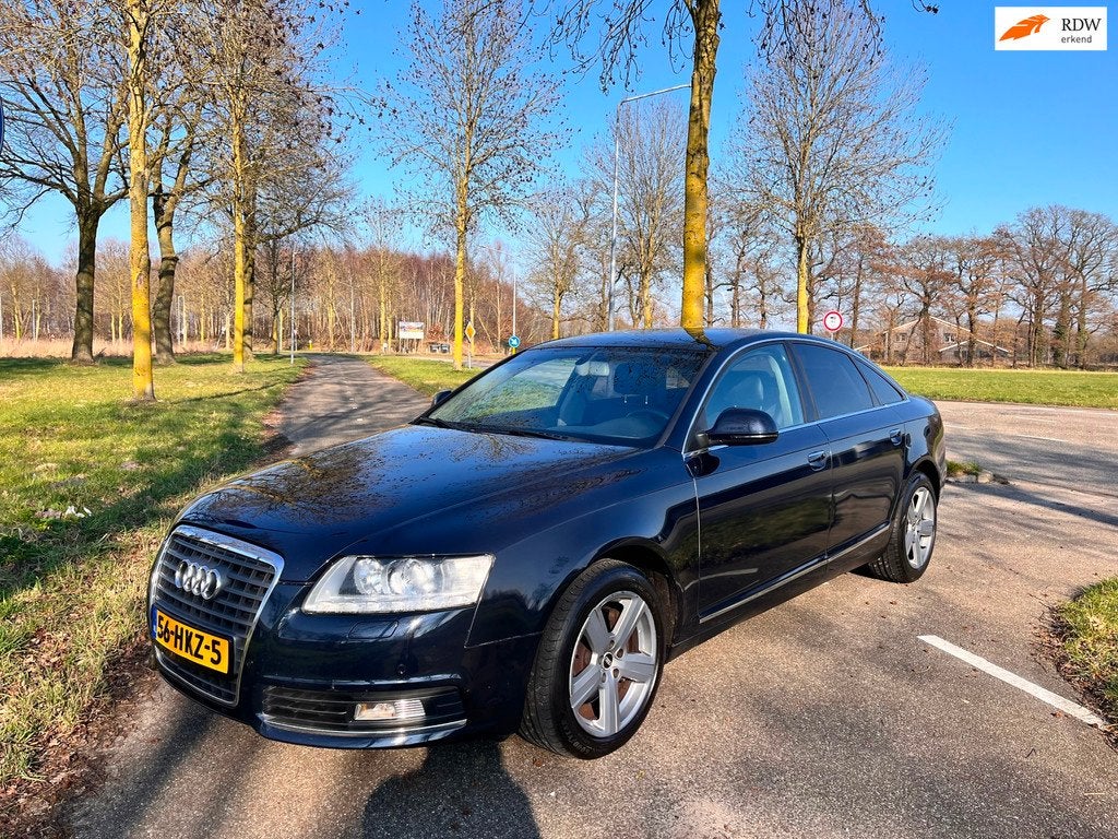 Audi A6 Limousine 2.8 FSI Pro Line Business, Auto's, Audi, Euro 5, Gebruikt, Zwart, Blauw