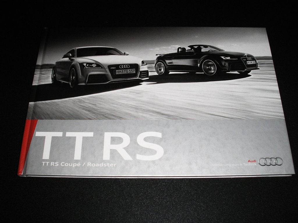Audi TT RS Coupé und Roadster, september 2009, Boeken, Ophalen of Verzenden, Zo goed als nieuw, Audi