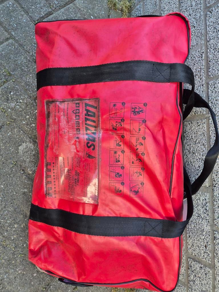 Lalizas 6 pers  ISO-Raft reddingsvlot in draagtas. Gekeurd!, Ophalen, Gebruikt