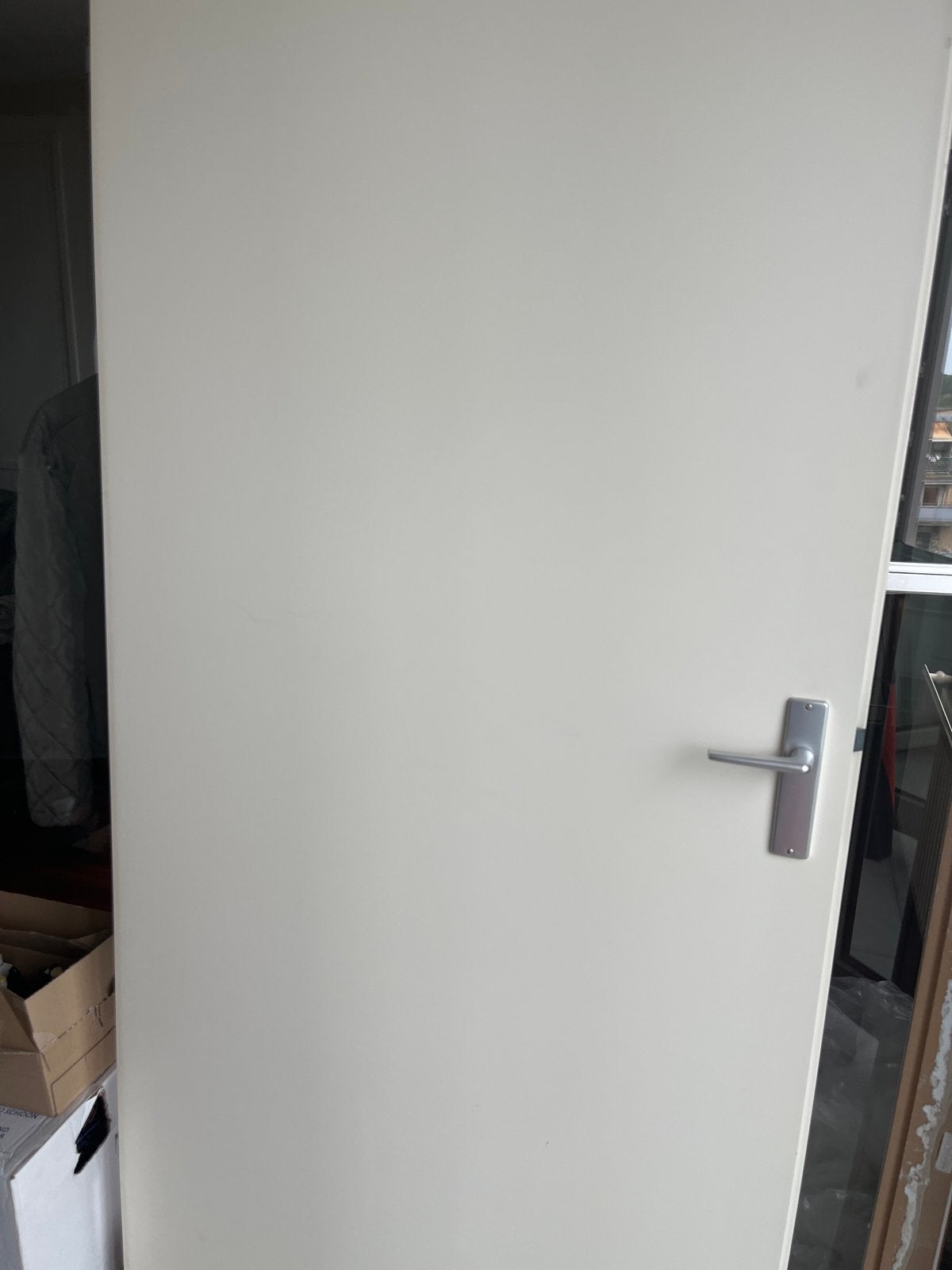 Binnendeur inclusief kozijn 260x95cm - Goede staat, Doe-het-zelf en Verbouw, Ophalen, Gebruikt, 80 tot 100 cm, 215 cm of meer
