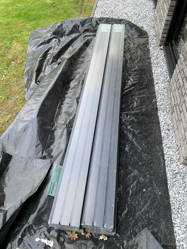 Premium rabatdelen composiet, Tuin en Terras, Ophalen, Kunststof, Minder dan 3 meter, Nieuw