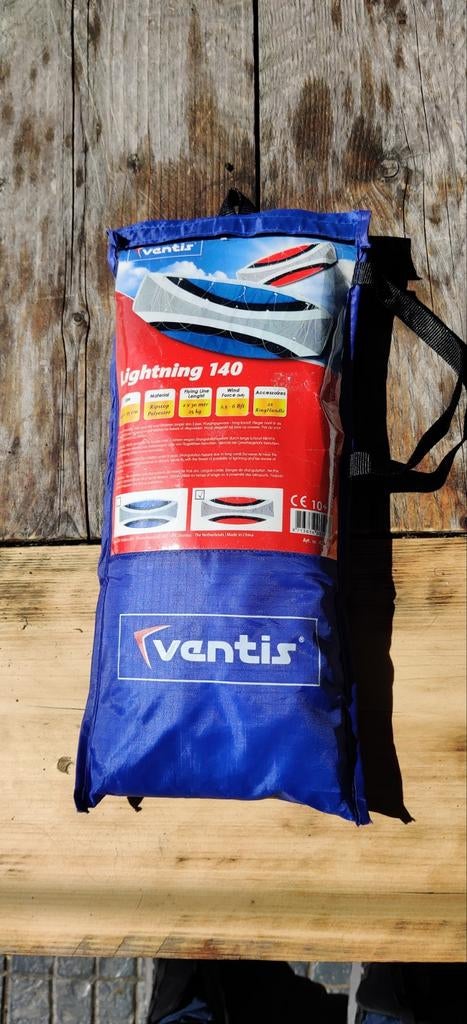 Vantis Lightning 140 Matrasvlieger - Nieuw in verpakking, Sport en Fitness, Vliegeren, Ophalen, Nieuw, Tweelijns, Vlieger