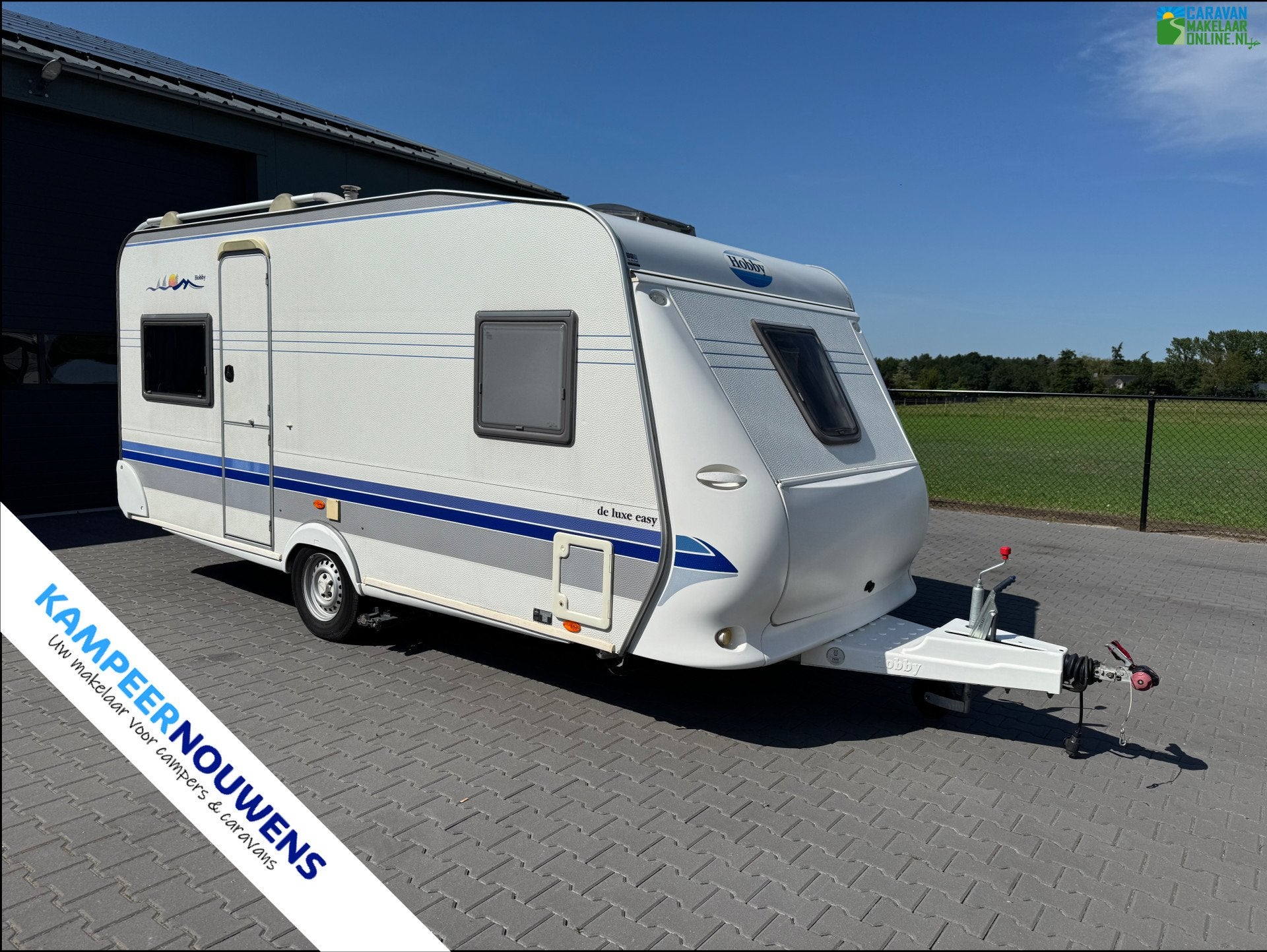 Hobby De Luxe Easy 460 UFe, Ringverwarming, Rondzit, Hobby, Bedrijf