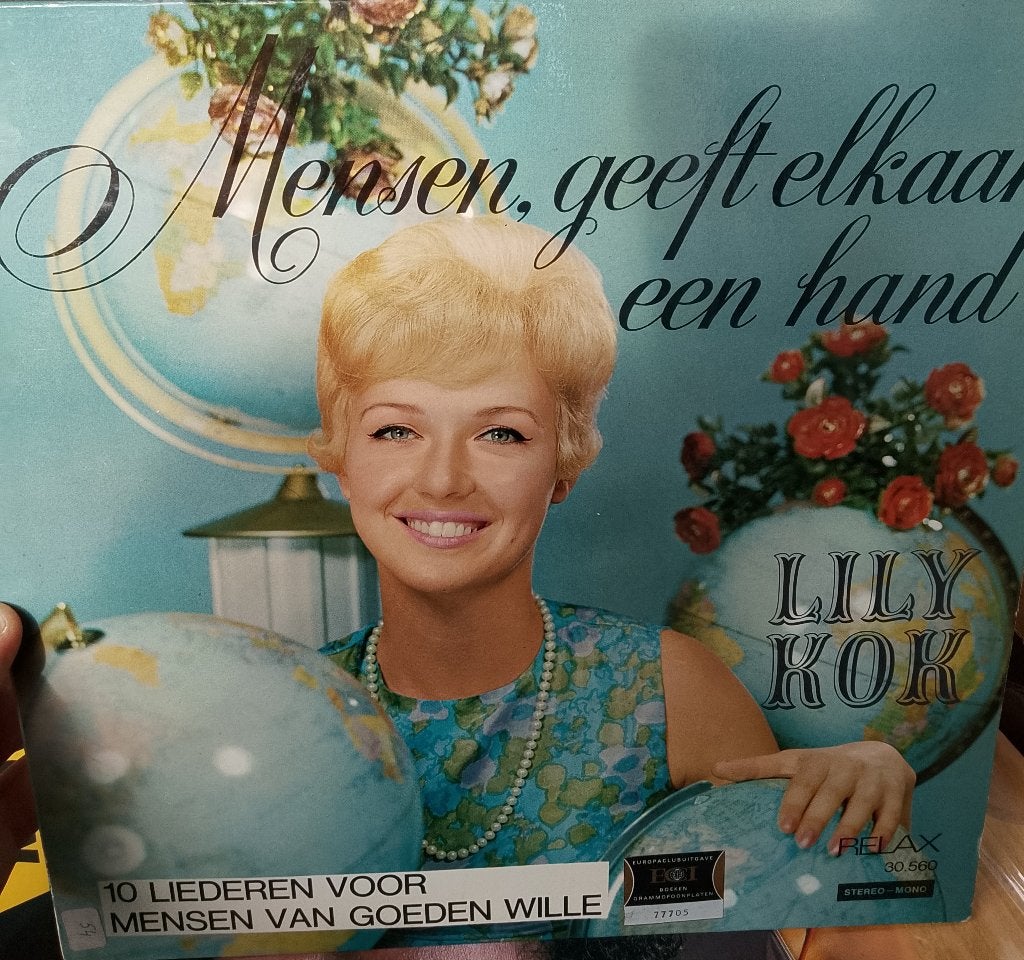 Lily Kok - Mensen Geeft Elkaar Een Hand, Verzenden, 1960 - 1969, Gebruikt, 12 inch