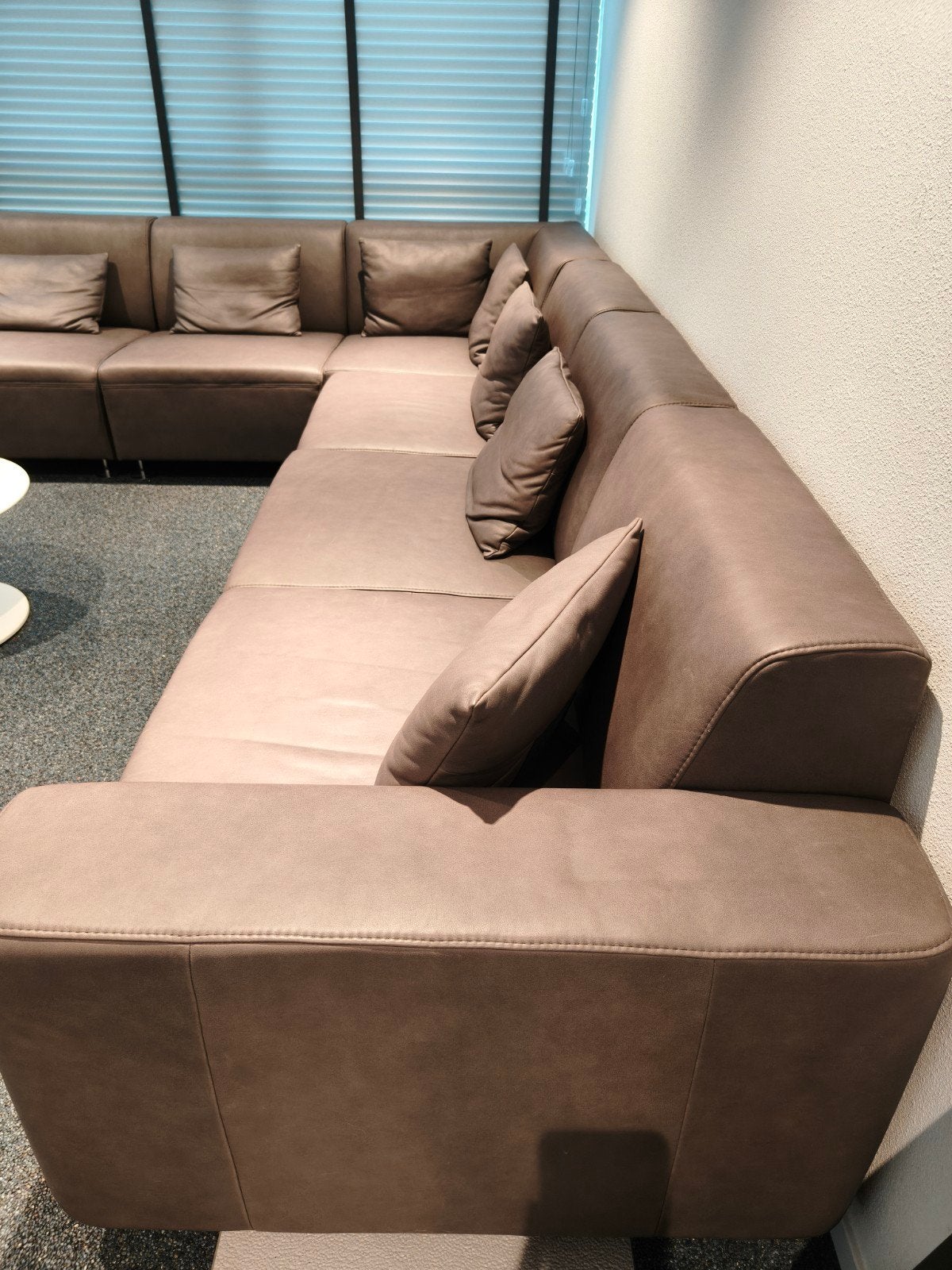 Te koop: Montel bank - grijs- 340x340, Huis en Inrichting, Ophalen, Zo goed als nieuw