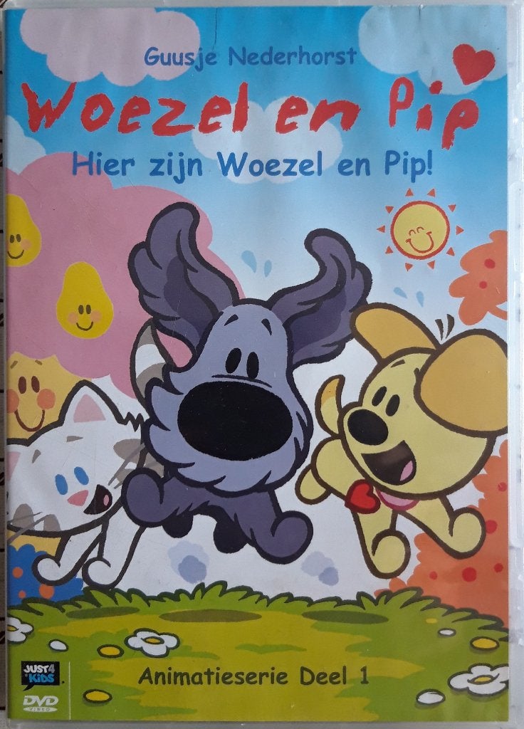 Woezel en Pip: Hier zijn Woezel en Pip! - Deel 1 DVD, Gebruikt, Animatie, Alle leeftijden, Tv-serie