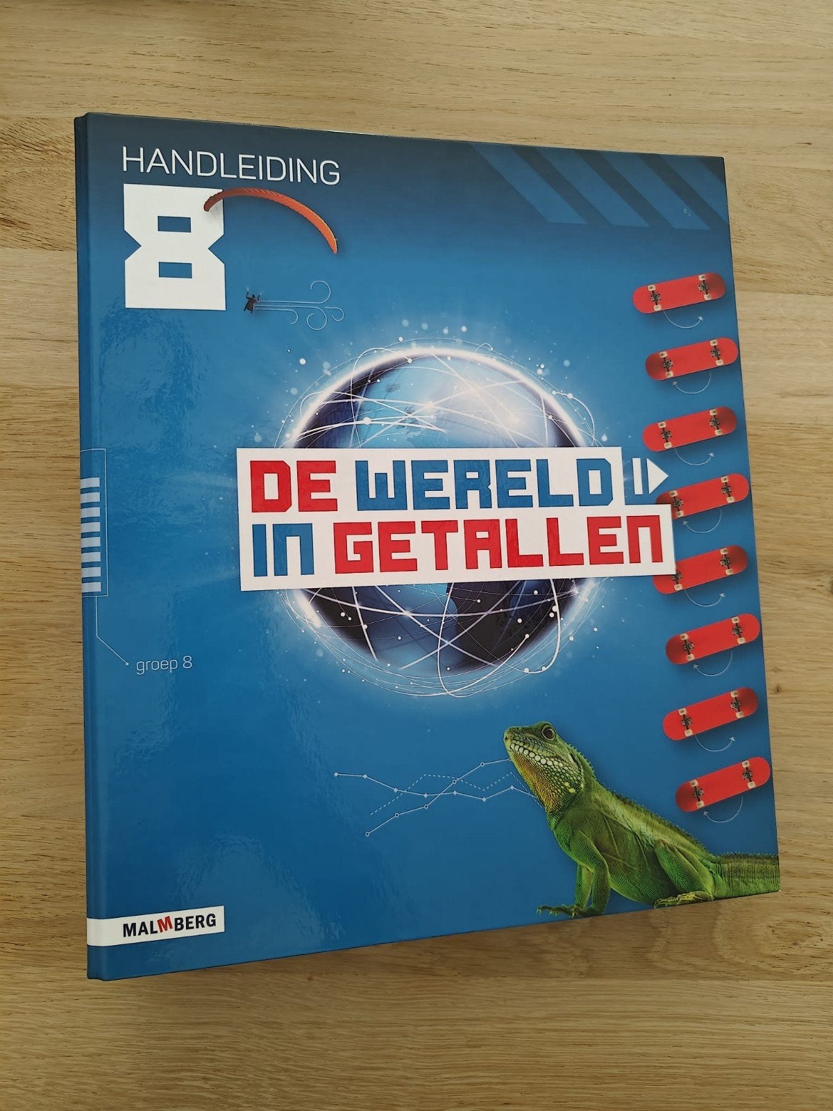 Handleiding Wereld in Getallen groep 8 (Volledige Map), Ophalen of Verzenden, Overige niveaus, Overige vakken, Malmberg