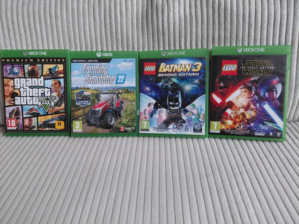 Xbox One Games: GTA V, Farming Simulator 22, LEGO Batman, Avontuur en Actie, Online, Vanaf 18 jaar, 1 speler