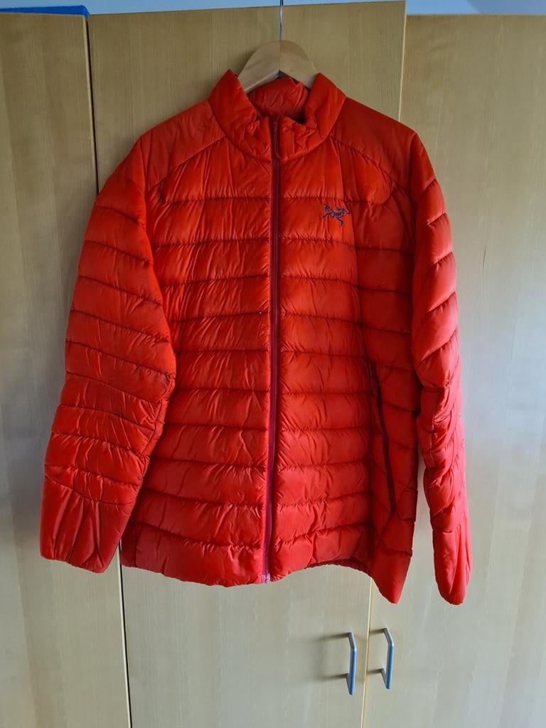 Arc'teryx Cerium LT Donsjas - XL - Compact & Lichtgewicht, Maat 56/58 (XL), Oranje, Ophalen of Verzenden, Zo goed als nieuw