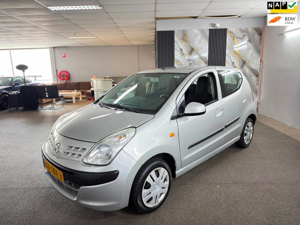 Nissan Pixo 1.0 Acenta Apk NieuwAutomaat,Airco,Bluetooth,Par, Euro 5, Stof, Gebruikt, 4 stoelen