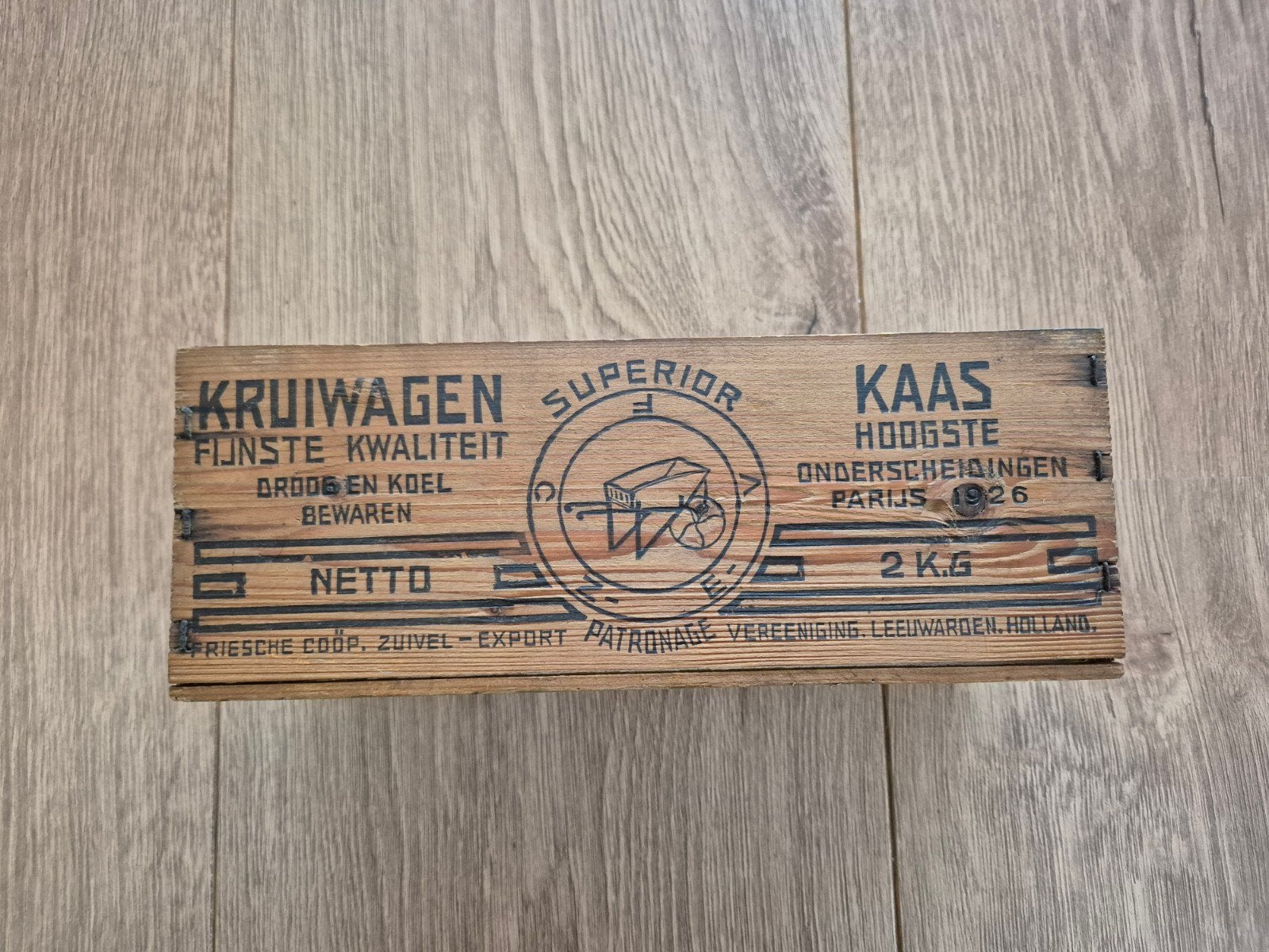 Antieke kaas kistje Leeuwarden, Ophalen of Verzenden