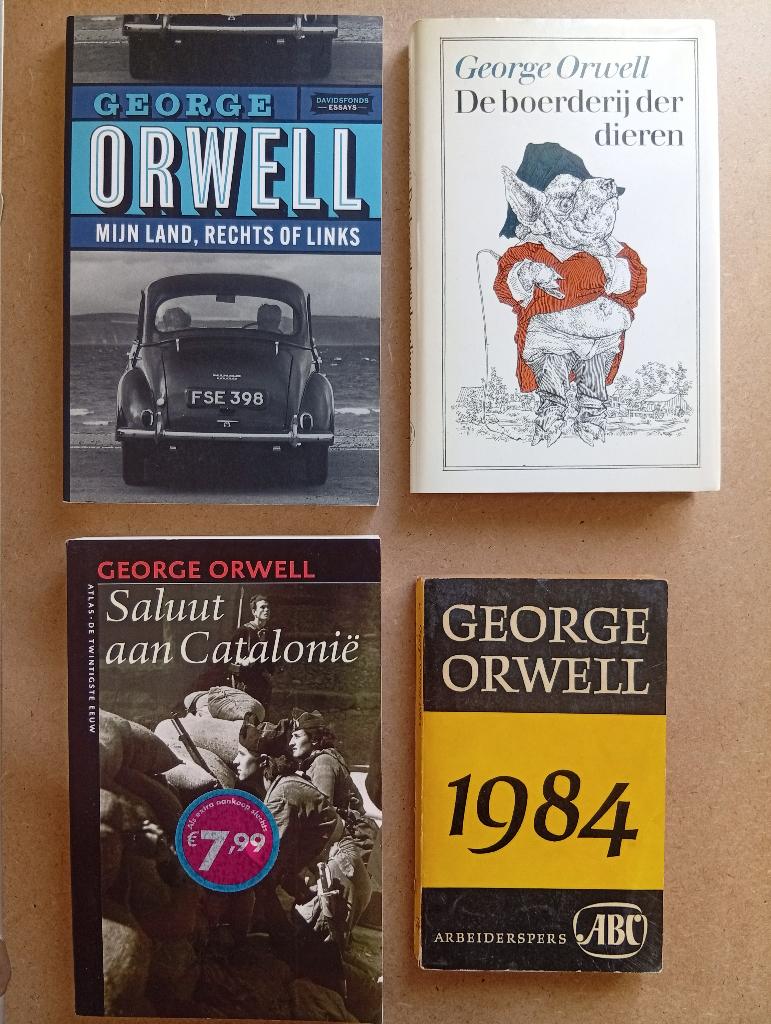 George Orwell - diverse boeken, Boeken, Literatuur, Gelezen, Europa overig, Ophalen of Verzenden