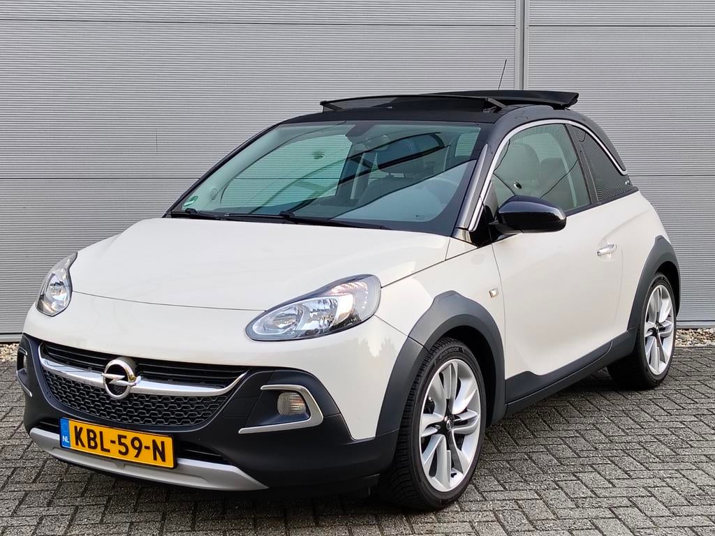 Opel Adam Rocks 1.4i, Cabrio, LED, 2e eig 17'' Cruise,garant, Auto's, Voorwielaandrijving, 4 cilinders, 0 kg, Leder en Stof