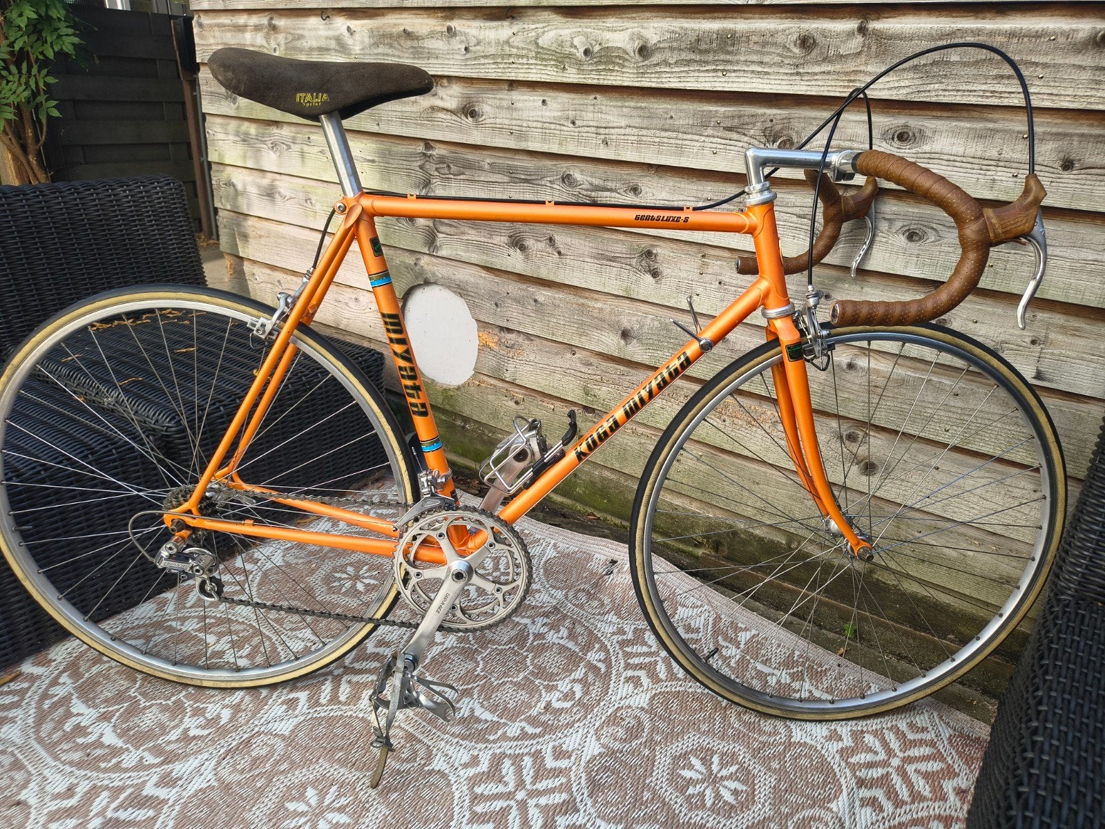 Koga Miyata Gentsluxe-S - volledig Dura Ace - maat 56, Ophalen, 28 inch, Gebruikt, Velgrem