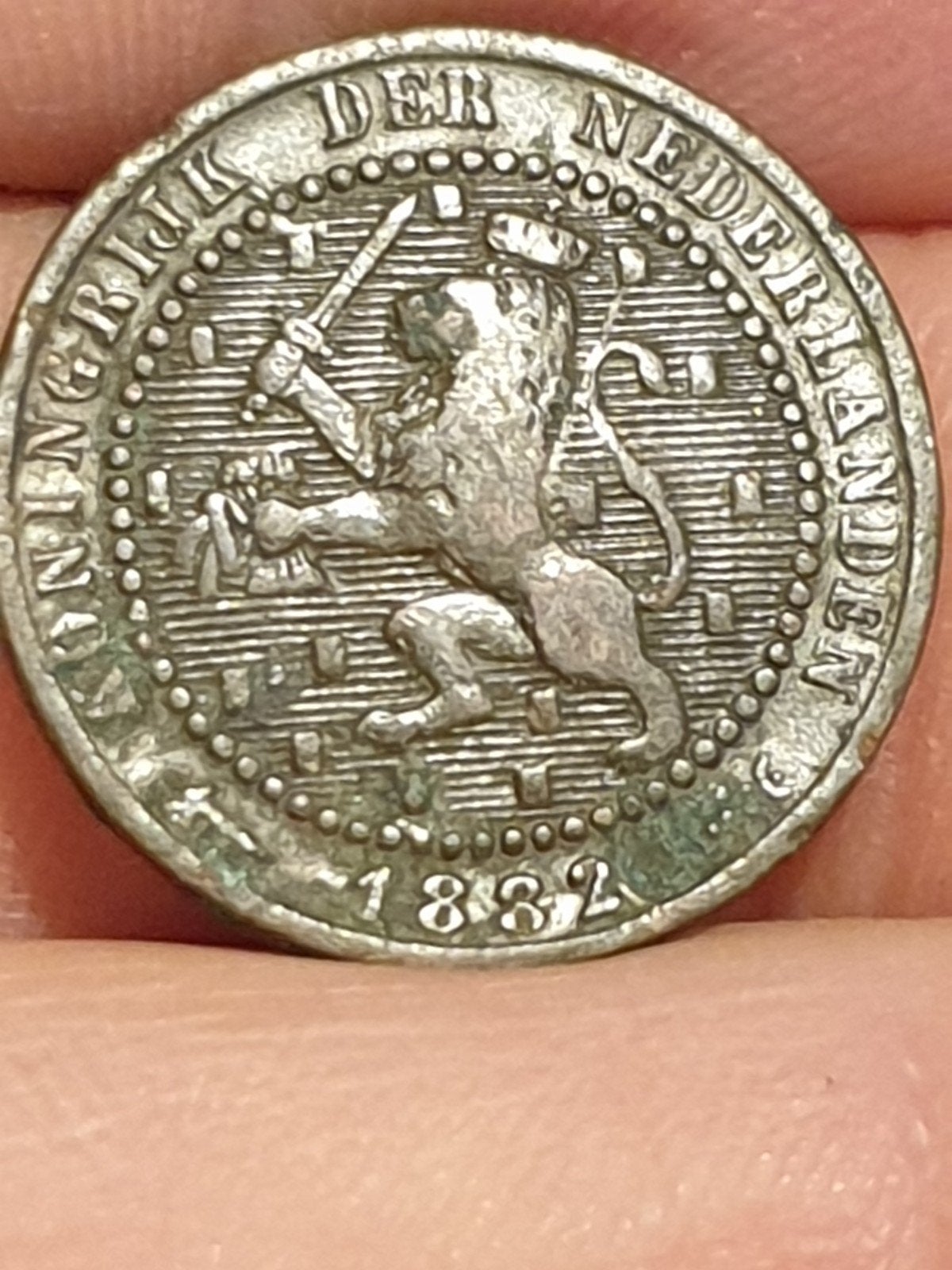 1 cent 1882 los (04), Ophalen of Verzenden, 1 cent