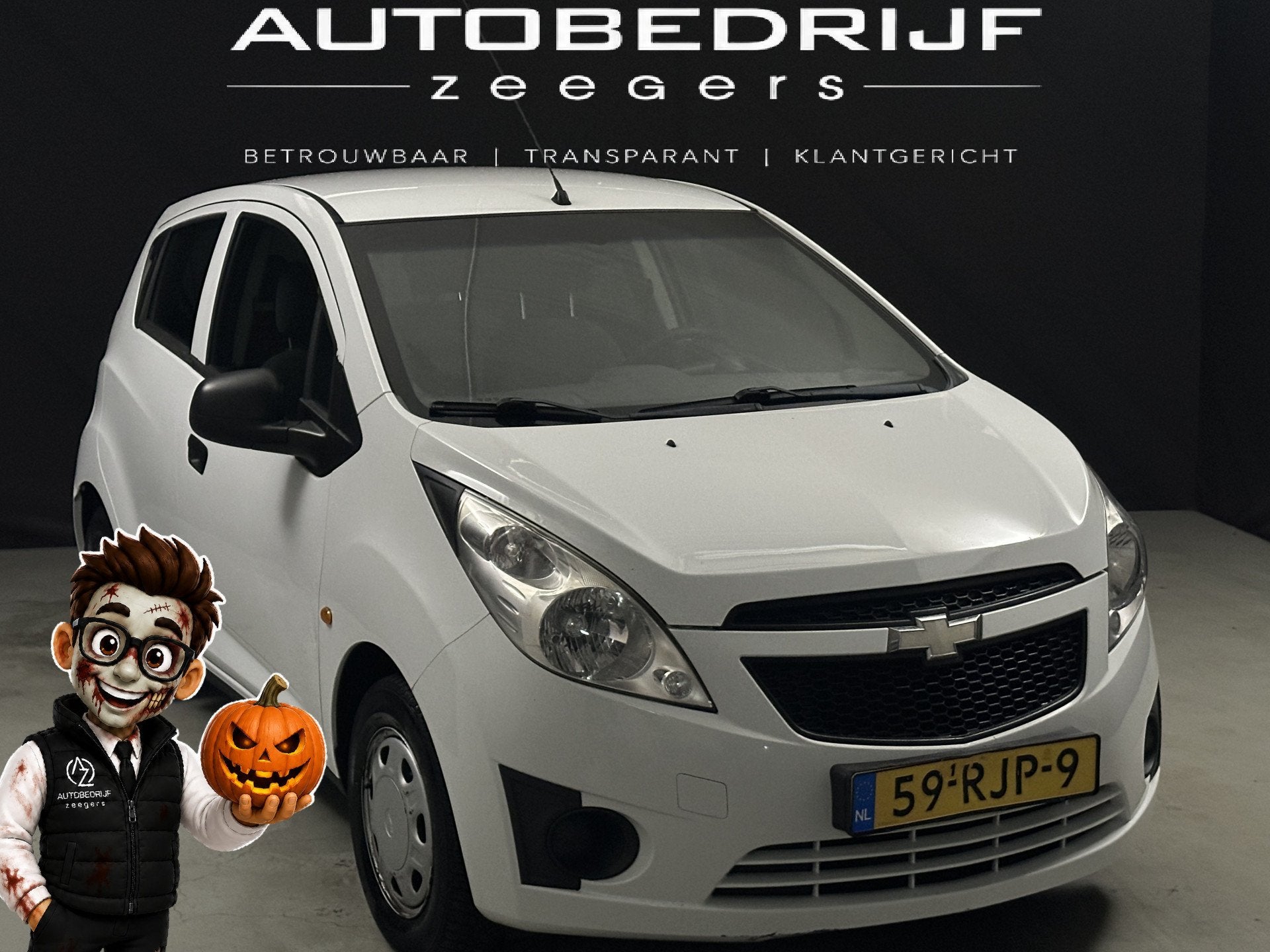 Chevrolet Spark 1.0 16V LS *Lage KM*NAP*AC* (bj 2011), Auto's, Voorwielaandrijving, Gebruikt, 4 cilinders, Origineel Nederlands
