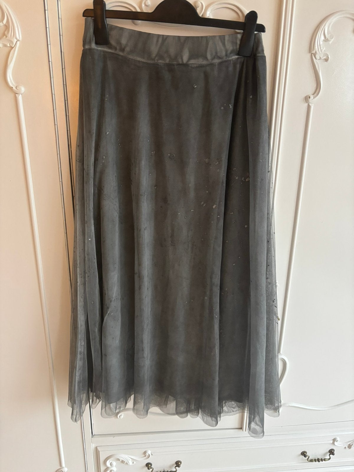 Nieuw grijs tule rok halloween carnaval maat S/M, Kleding | Dames, Ophalen of Verzenden, Nieuw, Maat 38/40 (M)