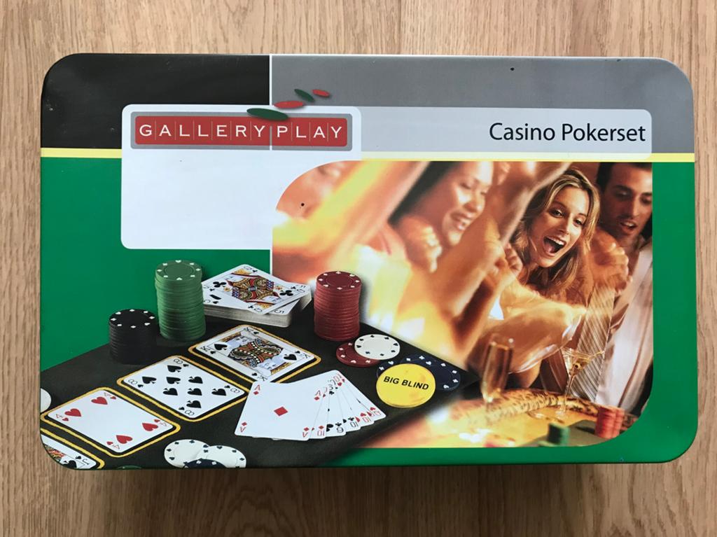 Casino pokerspel, Hobby en Vrije tijd, Ophalen of Verzenden, Zo goed als nieuw